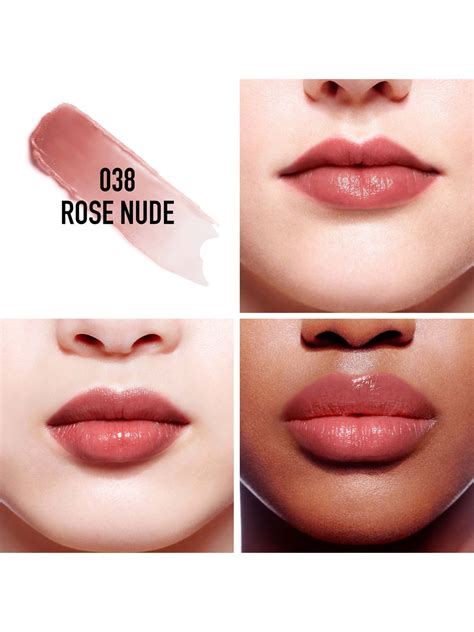 dior addict lip glow rose nude|Dior Christian Dior Ladies Dior Addict Lip Glow Reviving Lip